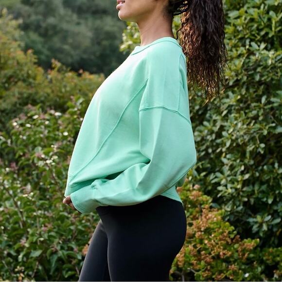 New FP MOVEMENT x Hatch Intercept SALTED LIME Pullover S SPRING! - Picture 3 of 8